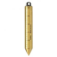 Crescent Lufkin 590GMEN - PLUMB BOB, 20OZ, CYL, BRASS, METRIC/SAE