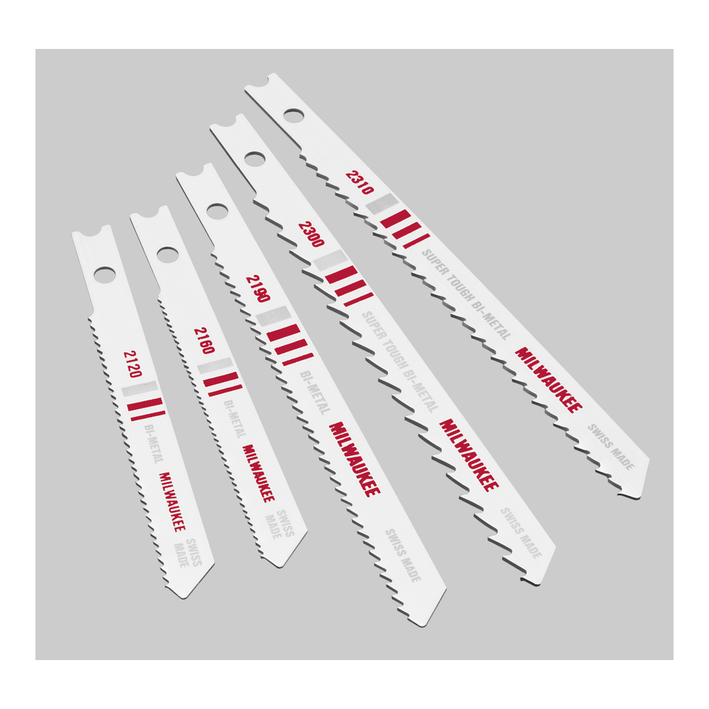 5 Pc. Jig Saw Blade Assortment