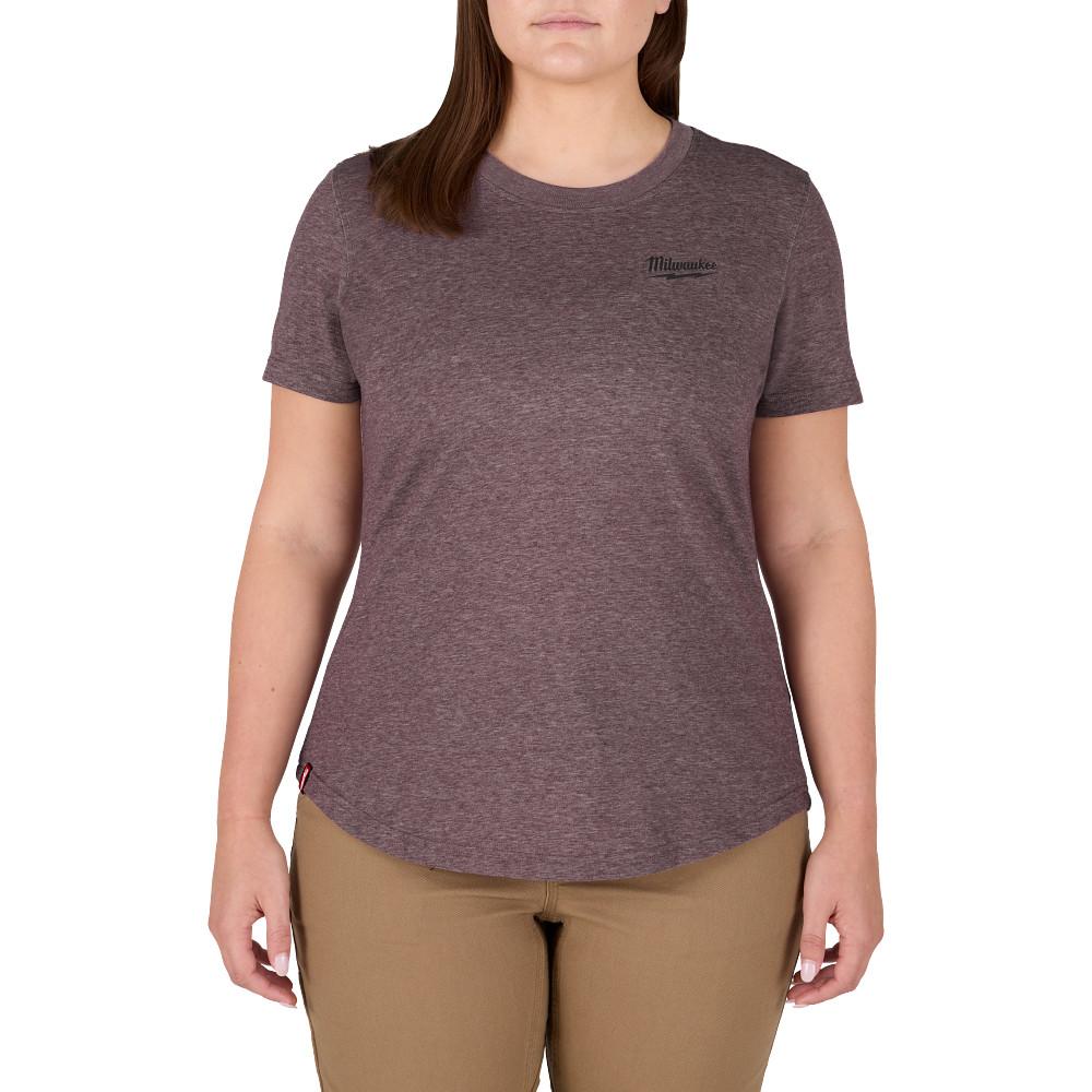 Women&#39;s FREEFLEX™ Hybrid Tee - Short Sleeve Purple 2X