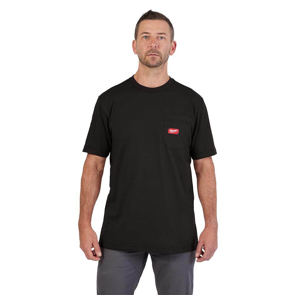 GRIDIRON™ Pocket T-Shirt - Short Sleeve Black XL