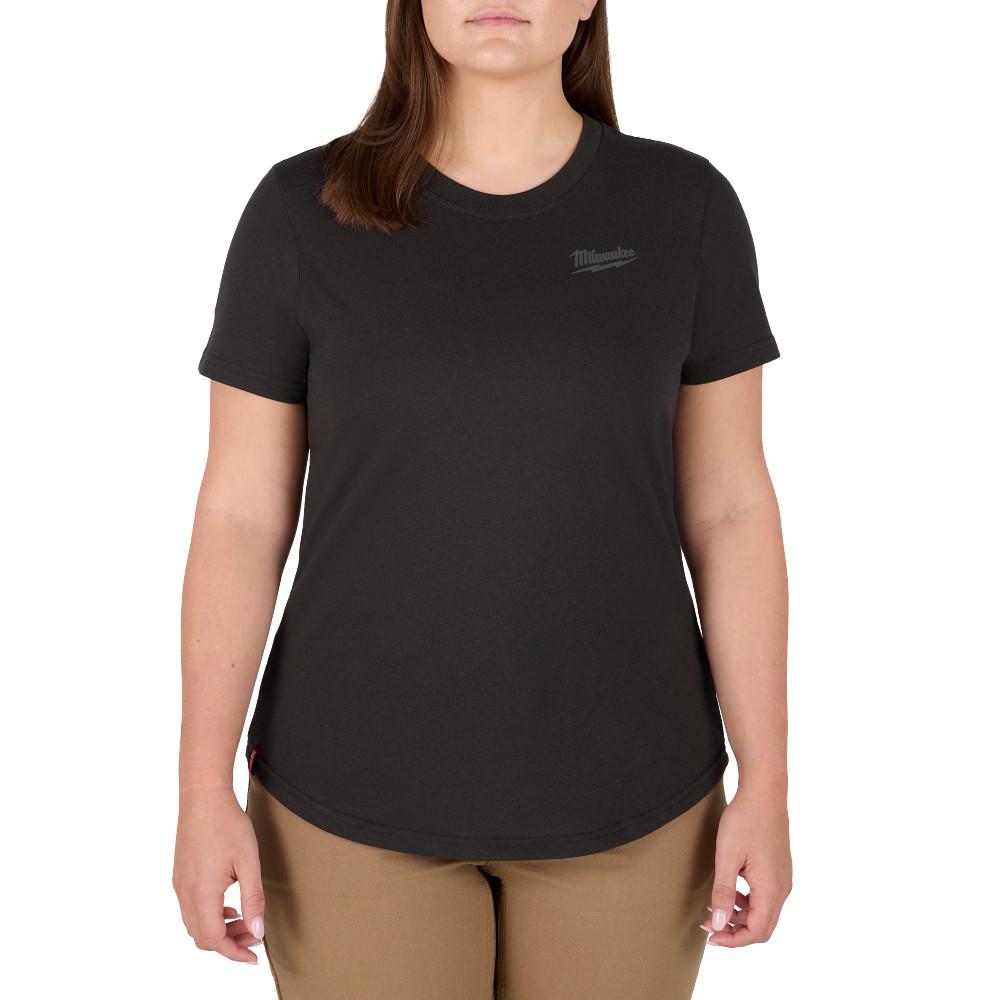 Women&#39;s FREEFLEX™ Hybrid Tee - Short Sleeve Black M