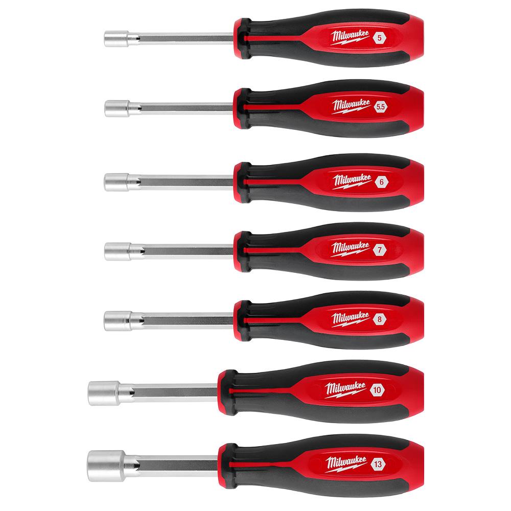 7pc Metric HollowCore™ Magnetic Nut Driver Set