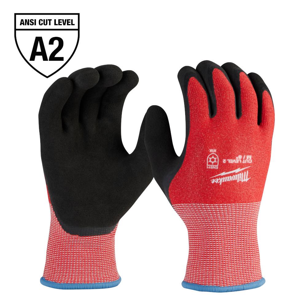 12-Pack Cut Level 2 Winter Dipped Gloves - M