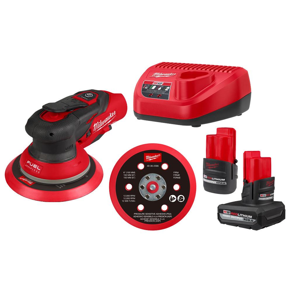 M12 FUEL™ 6&#34; Random Orbital Sander Kit (3/16&#34;)