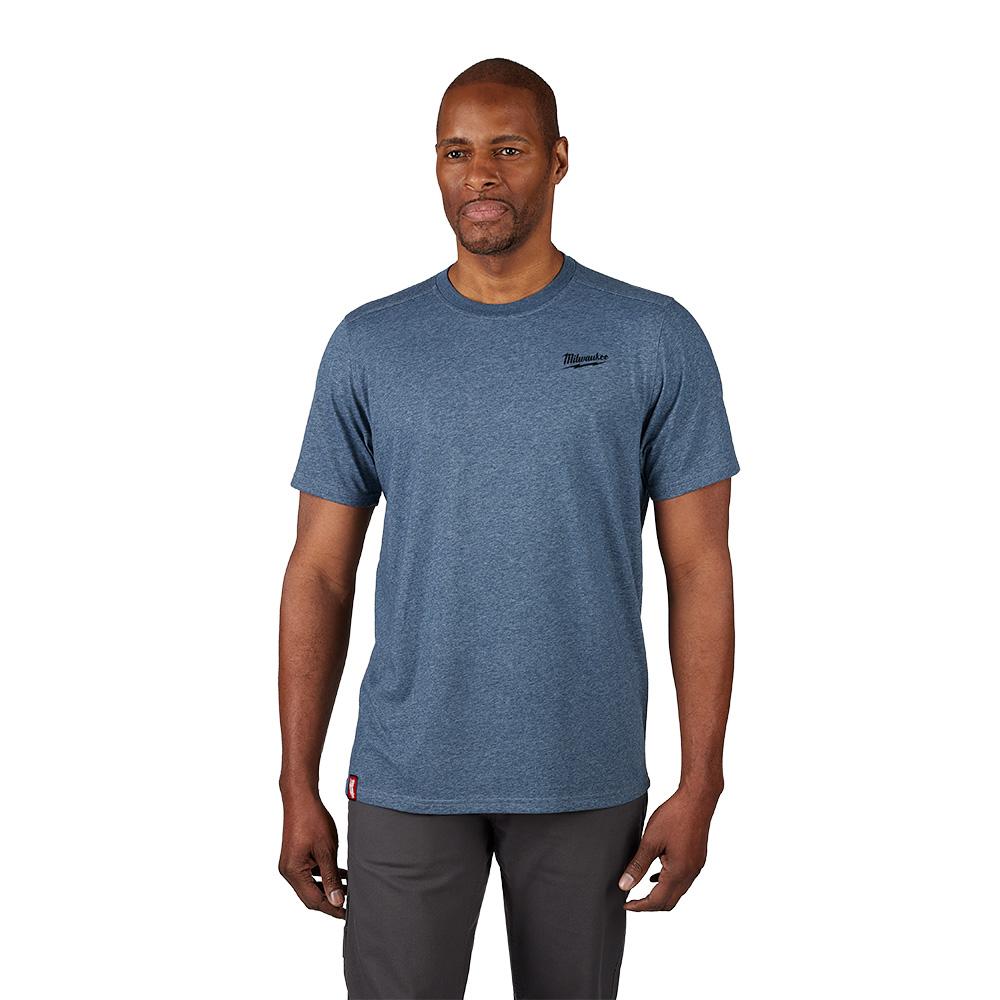 FREEFLEX™ Hybrid Work Tee - Short Sleeve -  Blue S