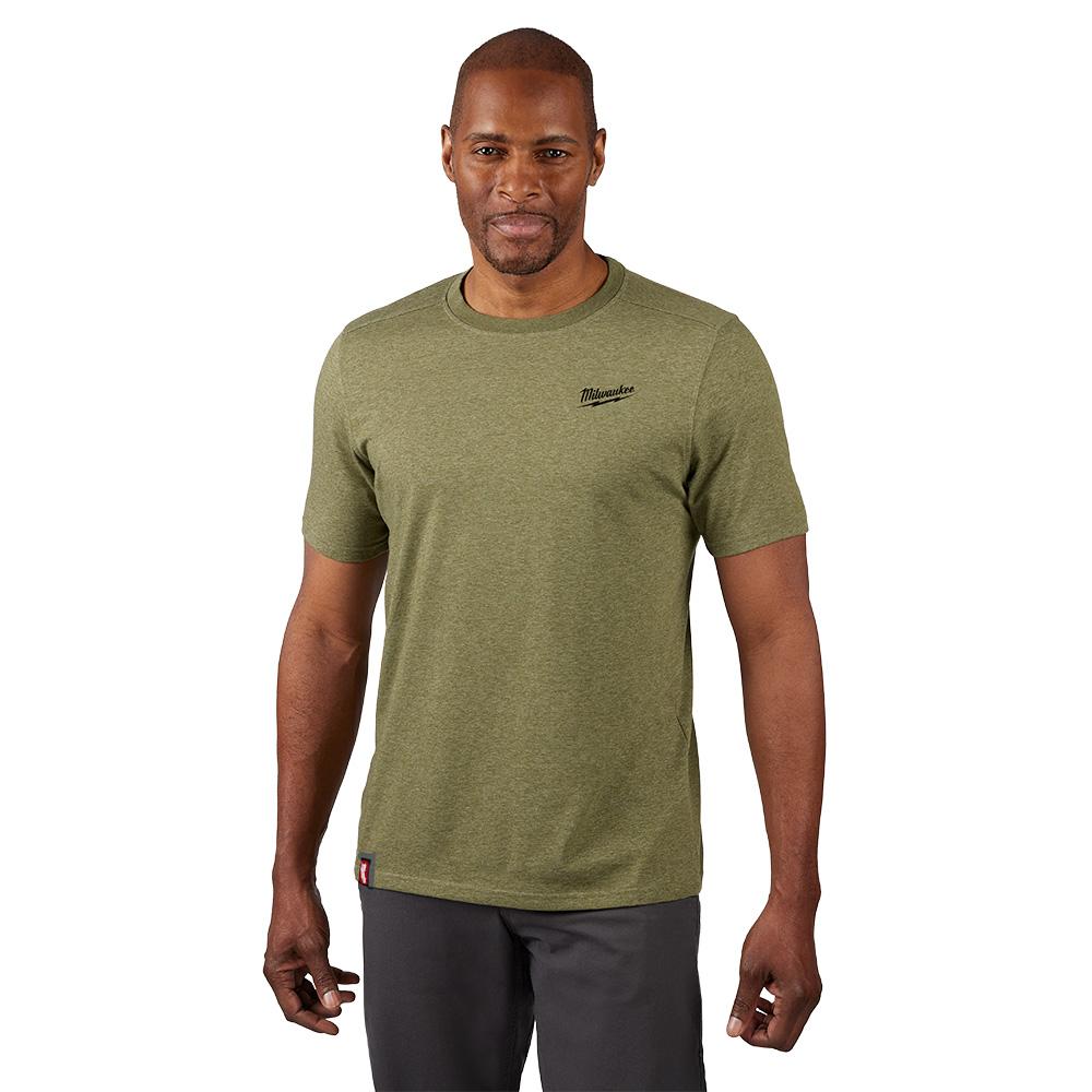 FREEFLEX™ Hybrid Work Tee - Short Sleeve - Green 2X