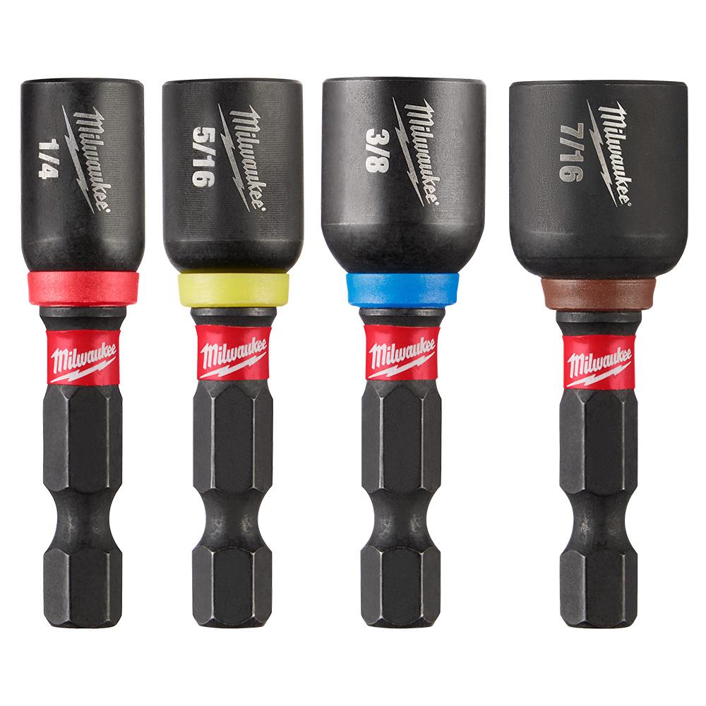 SHOCKWAVE Impact Duty™ 1-7/8&#34; Magnetic Nut Driver Set 4PC