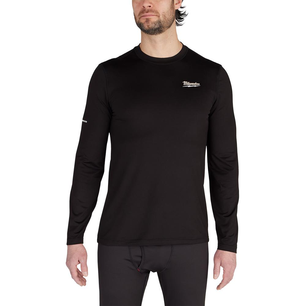 WORKSKIN™ Crew Neck Baselayer - Black S