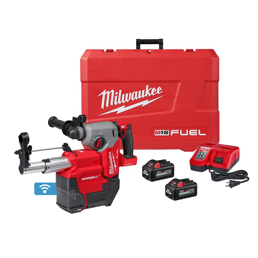 M18 FUEL™ 1&#34; SDS Plus Rotary Hammer w/ ONE-KEY™ Dust Extractor Kit