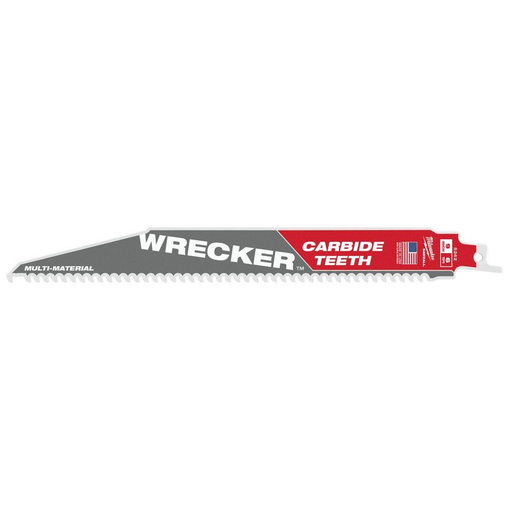 3PK 6TPI 6&#34; Carbide Wrecker Blades