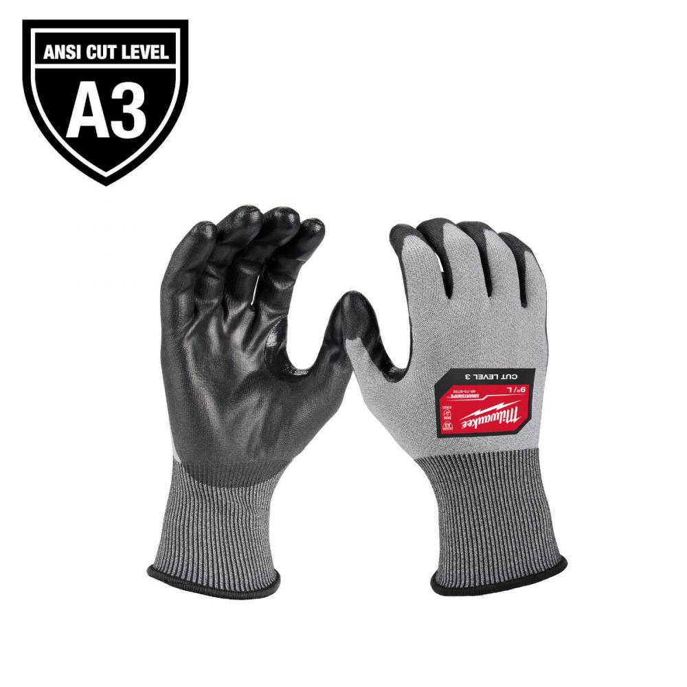 Cut Level 3 High Dexterity Polyurethane Dipped Gloves - S