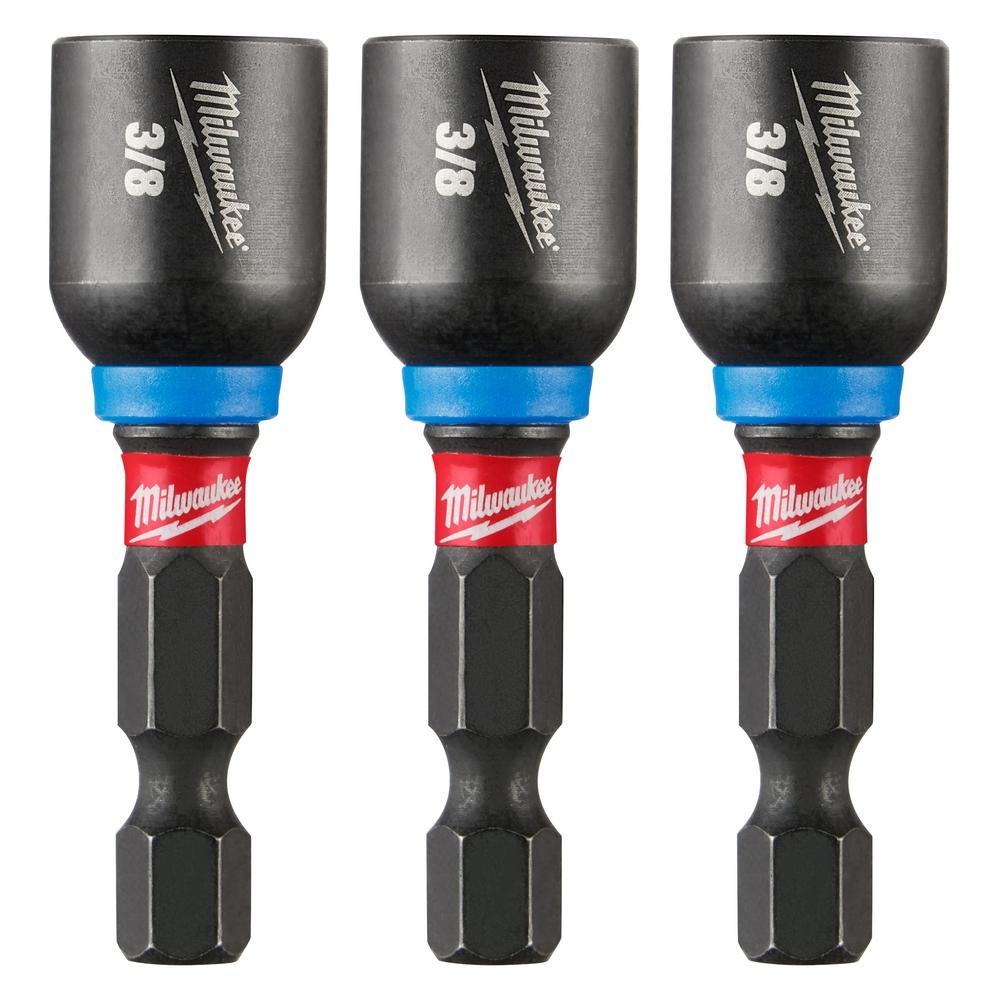 SHOCKWAVE Impact Duty™ 3/8” x 1-7/8” Magnetic Nut Driver 3PK