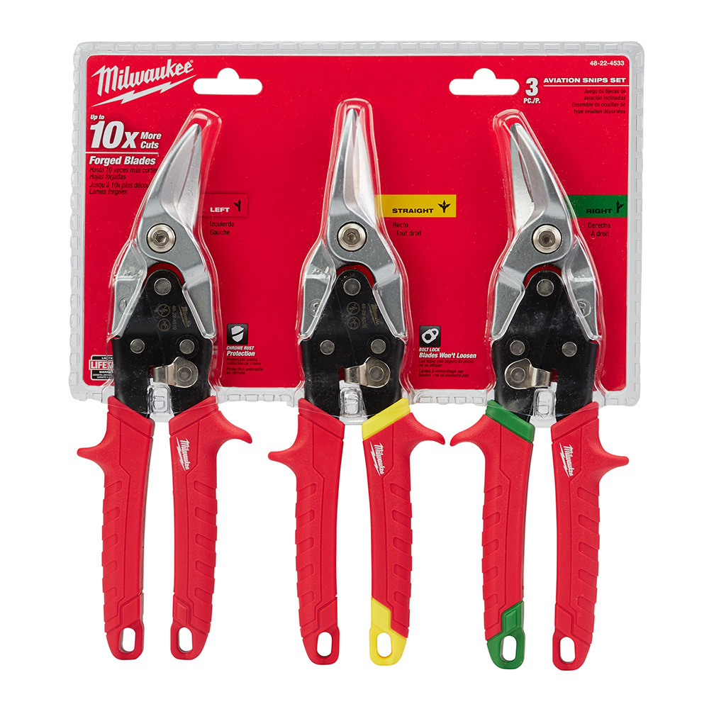 3-Piece Aviation Snip Set