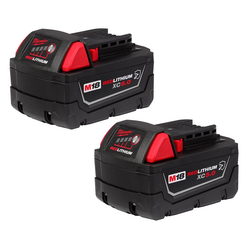 M18™ REDLITHIUM™  XC5.0 Resistant Battery Two Pack