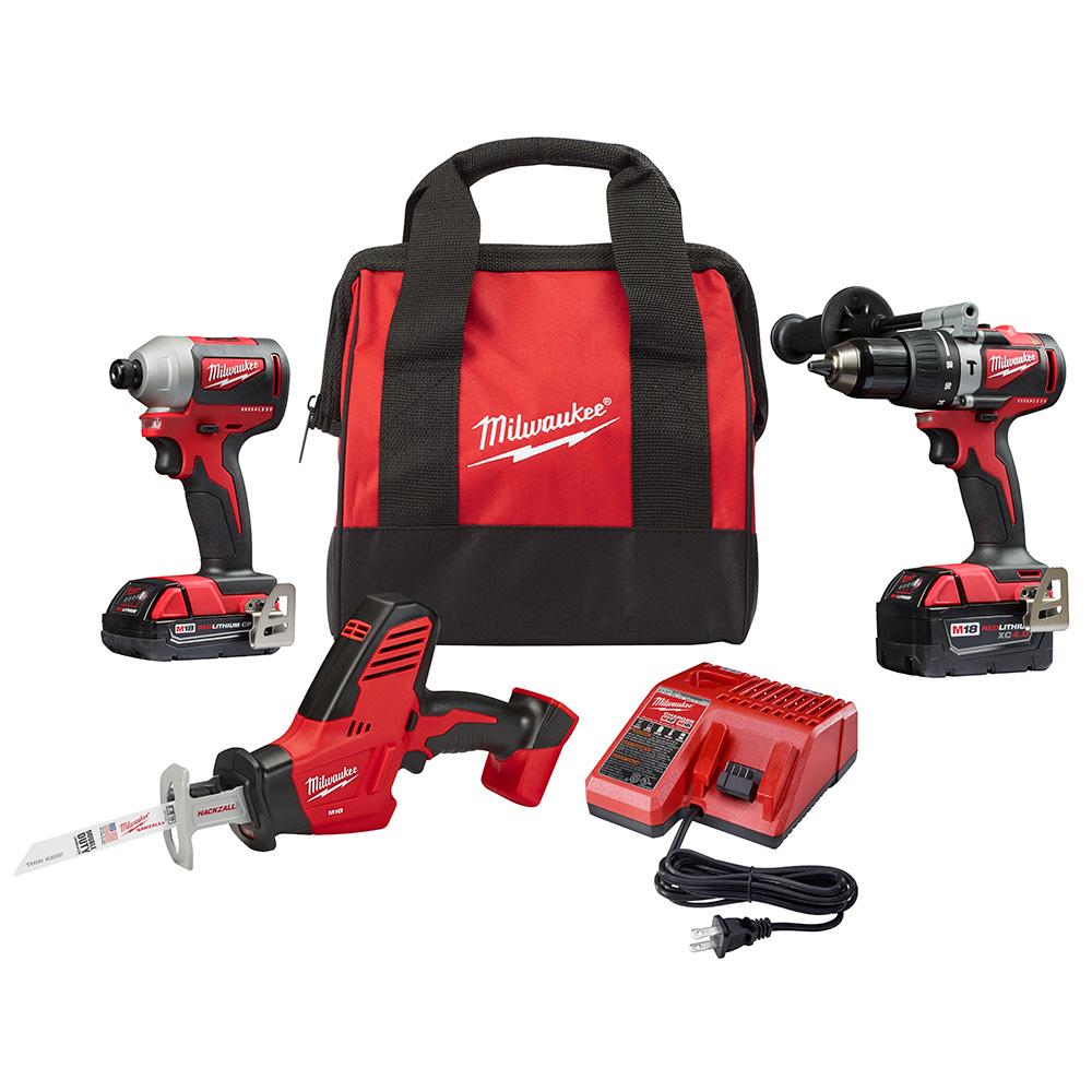 M18™ Brushless Hammer Drill/Impact Combo Kit 2.0,4.0 with HACKZALL®