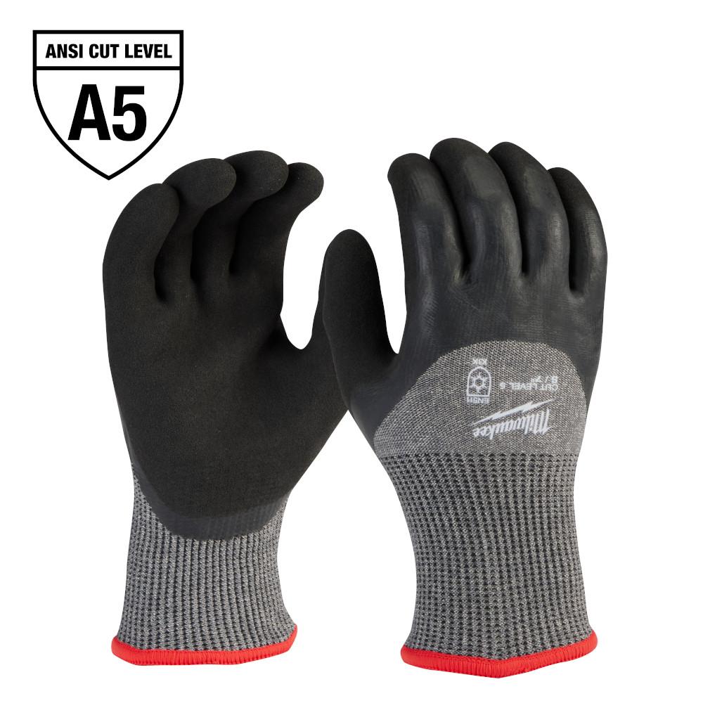 12-Pack Cut Level 5 Winter Dipped Gloves - S