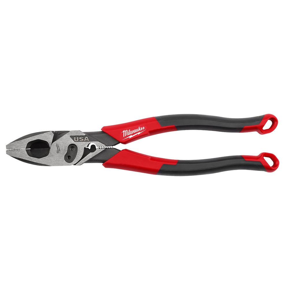 9&#34; Lineman&#39;s Comfort Grip Pliers w/ Crimper and Bolt Cutter (USA)