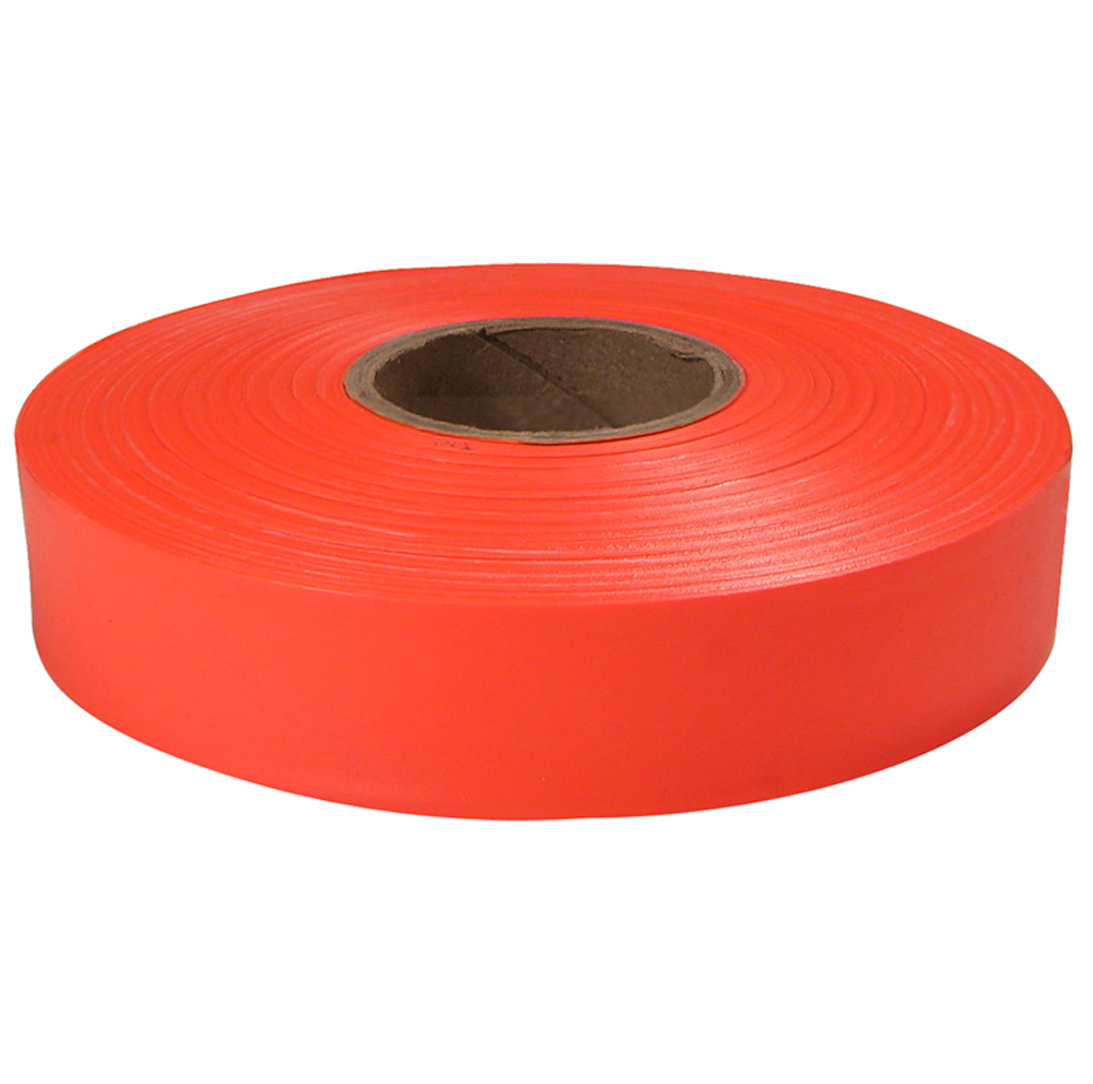 600 ft. x 1 in. Orange Flagging Tape