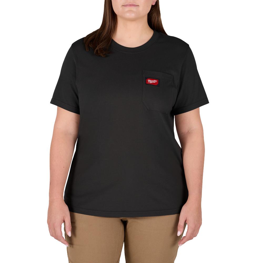 Women&#39;s GRIDIRON™Pocket T-Shirt - Short Sleeve Black M