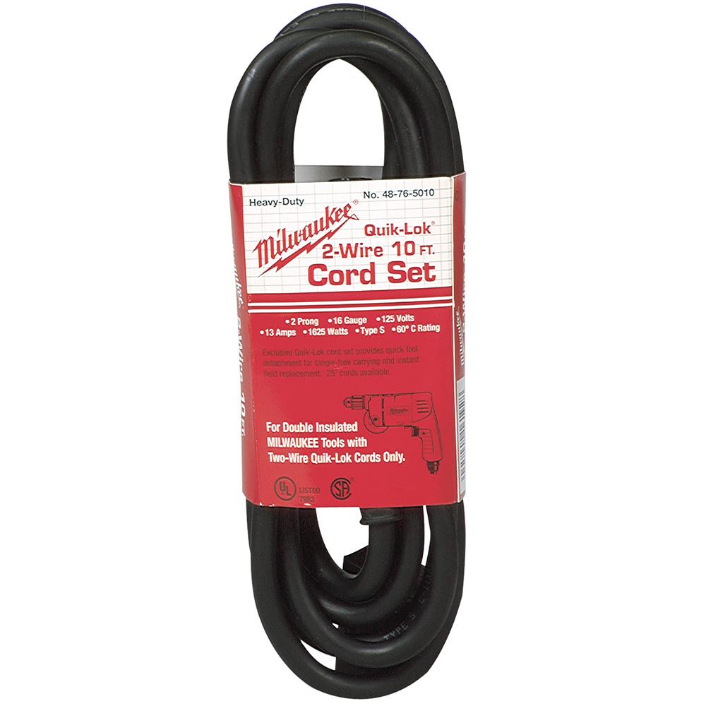 10 ft. 2-Wire Quik-Lok® W/Twist Lock Plug Cord