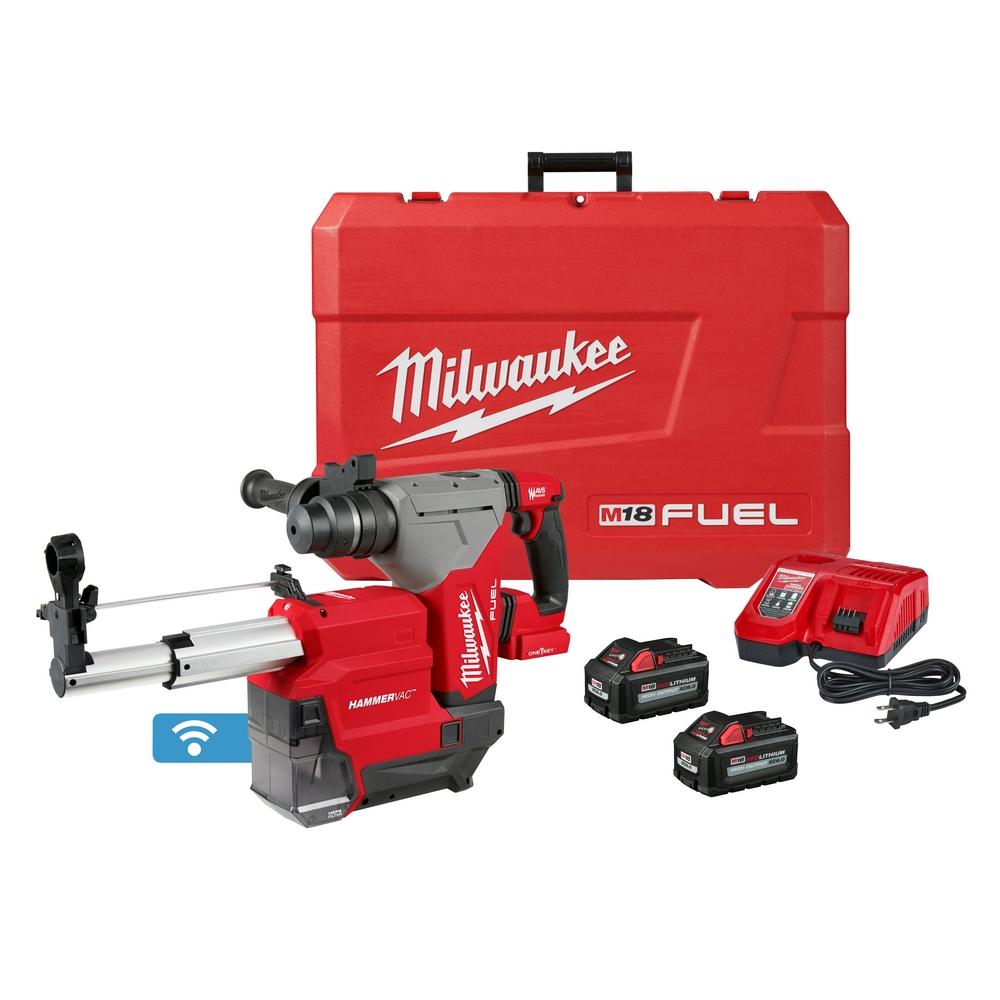 M18 FUEL™ 1-1/8&#34; SDS Plus Rotary Hammer w/ ONE-KEY™ & HAMMERVAC™ Dedicated Dust Extractor Kit