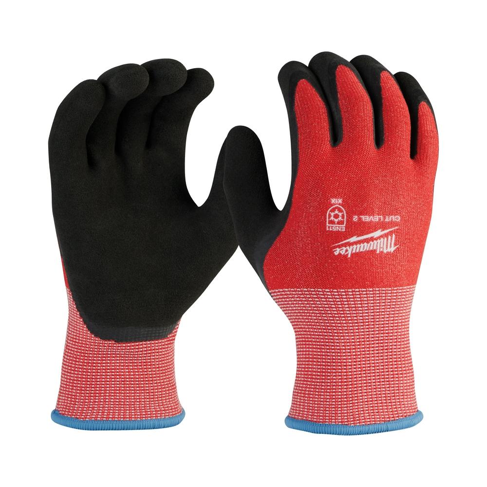 12-Pack Cut Level 2 Winter Dipped Gloves - L