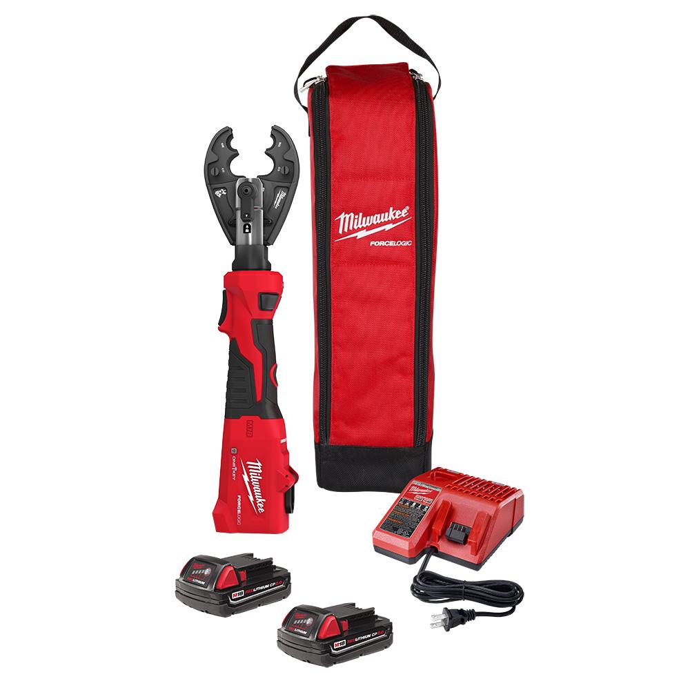 M18™ FORCE LOGIC™ 6T Linear Utility Crimper Kit w/ BG-D3 Jaw