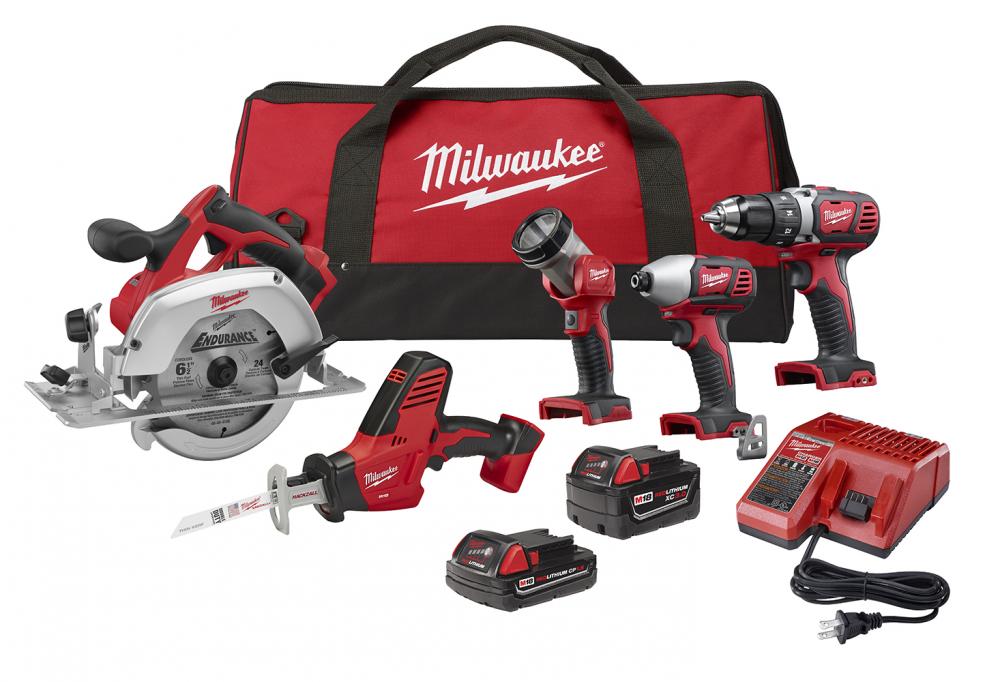 M18™ 5 PC Tool Combo Kit