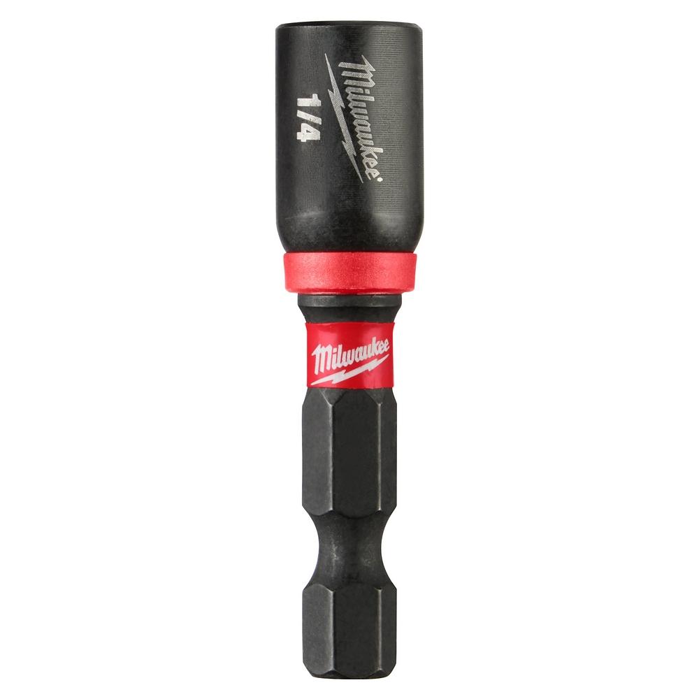 SHOCKWAVE Impact Duty™ 1/4” x 1-7/8&#34; Magnetic Nut Driver 10PK