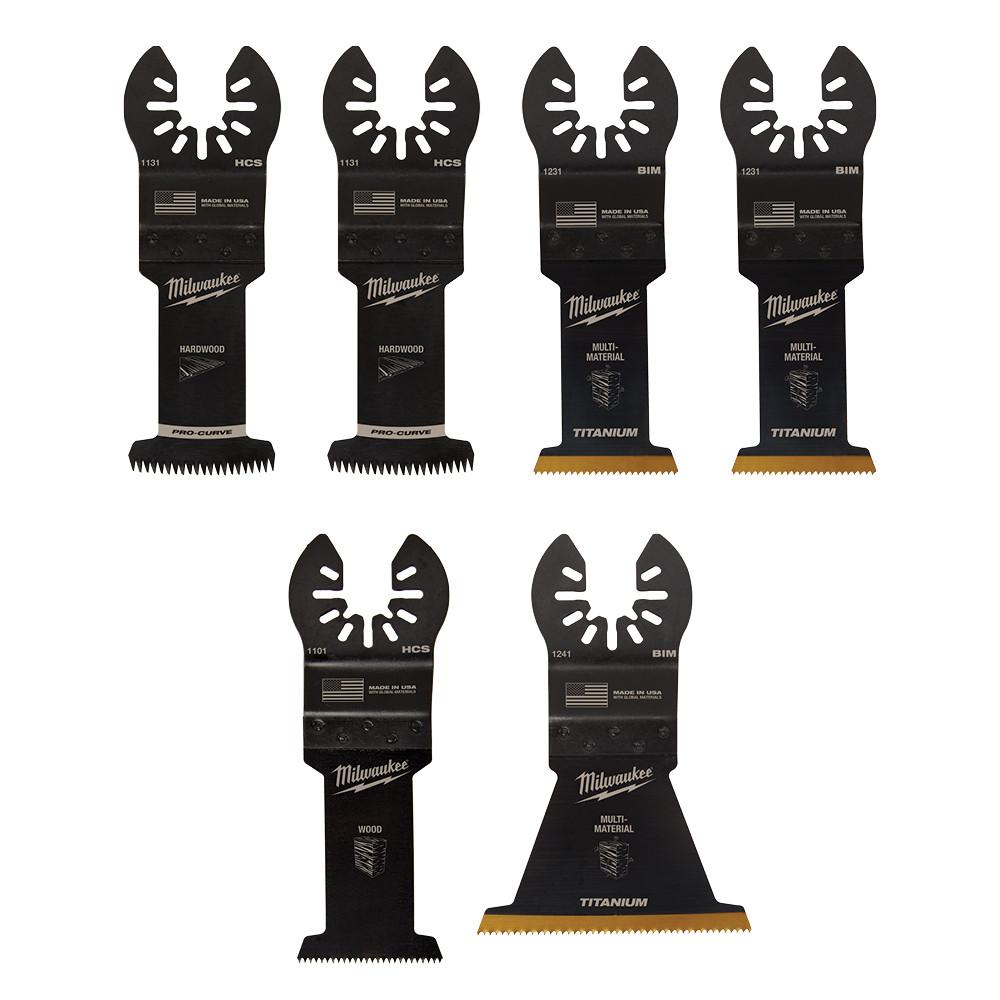 6PC MULTI-TOOL BLADE KIT