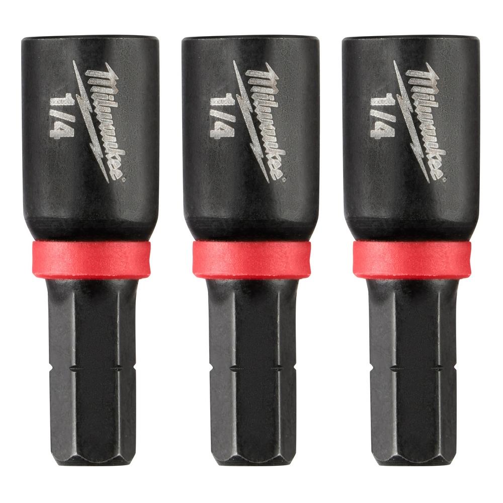 SHOCKWAVE Impact Duty™ 1/4&#34; Insert Magnetic Nut Driver 3PK