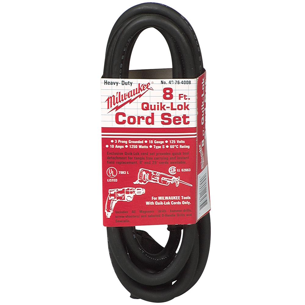 8 ft. 3-Wire Quik-Lok® Cord