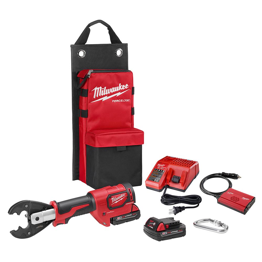 M18™ FORCE LOGIC™ 6T Utility Crimping Kit with D3 Grooves and Fixed BG Die