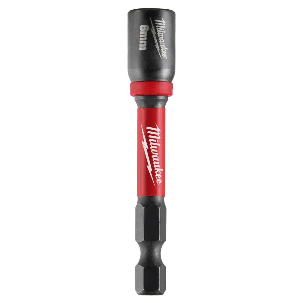 SHOCKWAVE Impact Duty™ 6MM x 2-9/16&#34; Magnetic Nut Driver BULK 10