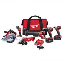 Milwaukee 2696-86 - M18™ Cordless Lithium-Ion 6-Tool Combo Kit-Reconditioned