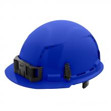 Milwaukee 48-73-1224 - Blue Front Brim Vented Hard Hat w/6pt Ratcheting Suspension - Type 1, Class C