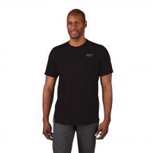 Milwaukee 603B-M - FREEFLEX™ Hybrid Work Tee - Short Sleeve - Black M