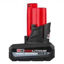 Milwaukee 48-11-2450 - M12 REDLITHIUM™ HIGH OUTPUT™ XC5.0 Battery Pack