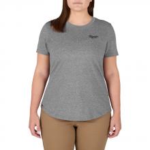 Milwaukee F452G-S - Women's FREEFLEX™ Hybrid Tee - Short Sleeve Gray S