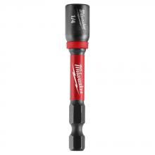 Milwaukee 49-66-4732 - SHOCKWAVE Impact Duty™ 1/4” x 2-9/16” Magnetic Nut Driver BULK 10