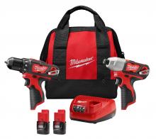 Milwaukee 2494-22 - M12 Drill/Impact Combo Kit