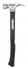 Milwaukee TI16SC-F - 16 oz Titanium Smooth Face Hammer with 18 in. Hybrid Fiberglass Handle