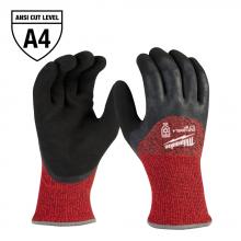 Milwaukee 48-73-7942B - 12-Pack Cut Level 4 Winter Dipped Gloves - L