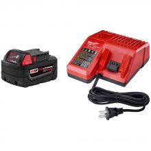 Milwaukee 48-59-1880 - M18™ REDLITHIUM™ HIGH OUTPUT™ XC8.0 Starter Kit