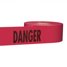 Milwaukee 77-1004 - 1000 ft. Premium Red Barricade Tape - Danger