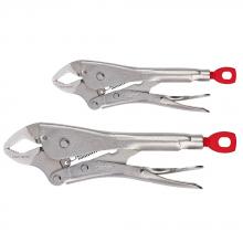 Milwaukee 48-22-3702 - 2 Pc 7 in. & 10 in. Maxbite TORQUE LOCK™ Locking Pliers Set