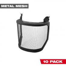 Milwaukee 48-73-1435 - 10pk Mesh Shield Replacement (No-brim Helmet Only Mount)