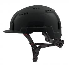 Milwaukee 48-73-1330 - Black Front Brim Vented Safety Helmet (USA) - Type 2, Class C