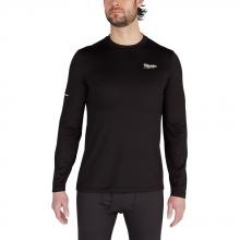 Milwaukee 403B-2X - WORKSKIN™ Crew Neck Baselayer - Black 2X