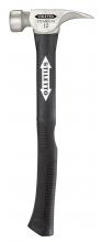 Milwaukee TI12SC-F - 12 oz Titanium Smooth Face Hammer with 18 in. Hybrid Fiberglass Handle